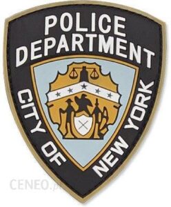 101 Inc Naszywka 3D Nyc Police Department