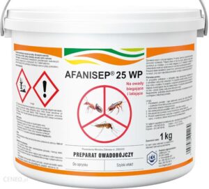 Afanisep 25WP Permetryna na kleszcze, komary, muchy 1kg