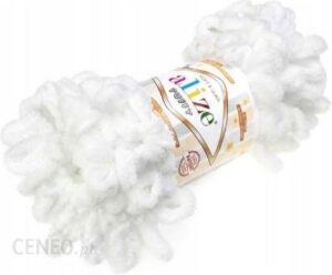 ALIZE WŁÓCZKA DZIECIĘCA PUFFY NR 55 BIAŁY