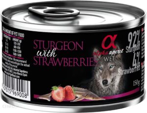 Alpha Spirit Jesiotr Z Truskawkami 150G