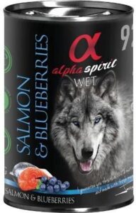 Alpha Spirit Łosoś z jagodami 6x400g