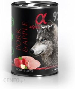 Alpha Spirit Wieprzowina Z Jabłkiem 12X400G
