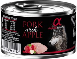 Alpha Spirit Wieprzowina Z Jabłkiem 150G