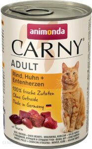 Animonda Carny Adult Kurczak I Indyk Z Królikiem 12X400G