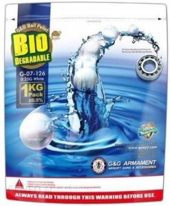 Asg G&g Biodegradable Bb Kulki 1kg 0,25g