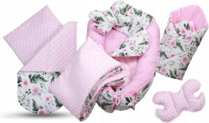 Babymam Kokon Gniazdo Motylek Kocyk Minky 6 Elem.