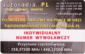 Baofeng Pozwolenie Radiowe (2026)