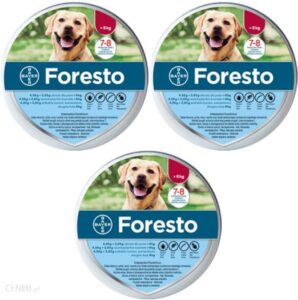 Bayer Foresto Dla Psa Powyżej 8Kg 3Szt