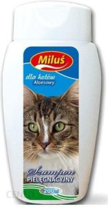 Benek Miluś Szampon Pielęgnacyjny Aloesowy Dla Kotów 200 Ml