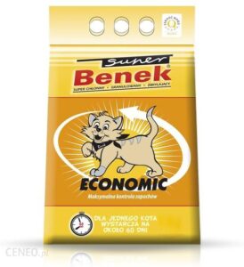 Benek Żwirek Super Economic 4X5L