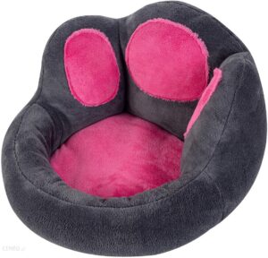 Bigcats Okrąglak Z Oparciem Gray-Pink