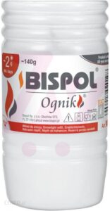 Bispol Ognik WP2 140g wkład do zniczy parafinowy 1szt
