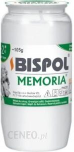 BisPol Wkład olejowy do zniczy Memoria WO2 2 dni 4,8 x 9,5cm