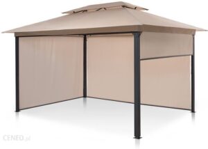 Blumfeldt Grandezza Cortina Pawilon Ogrodowy 3X4M Beżowy