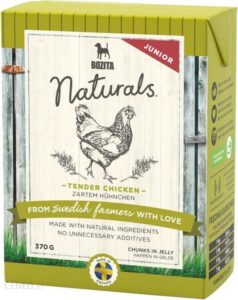 Bozita Naturals Junior Tender Chicken Kurczak 370G