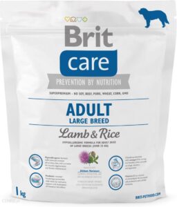 Brit Care Adult Large Breed Lamb&Rice 1Kg