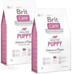 Brit Care Grain Free Puppy Salmon&Potato Łosoś Ziemniak 2X3Kg