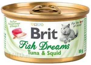 Brit Fish Dreams Tuna&Squid 80G