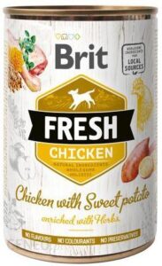 Brit Fresh Chicken With Sweet Potato 12X400G