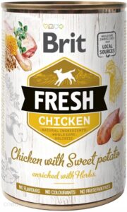 Brit Fresh Chicken With Sweet Potato 6X400G