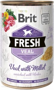 Brit Fresh Veal With Millet 6X400G