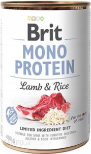 Brit Mono Protein Lamb&Rice 12X400G