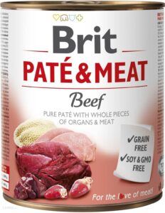 Brit Pate&Meat Beef 24X800G