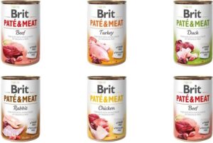Brit Pate&Meat Mix Smaków 30X400G