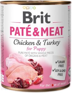 Brit Pate&Meat Puppy 12X800G