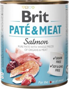 Brit Pate&Meat Salmon 800G