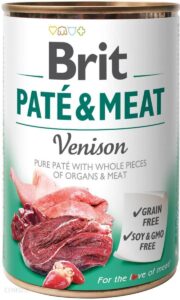 Brit Pate&Meat Venison 400G