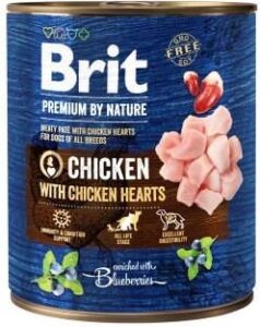 Brit Premium By Nature Chicken With Hearts 6X800G