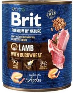 Brit Premium By Nature Lamb With Buckwheat 12X800G