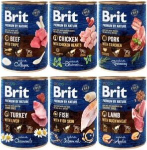 Brit Premium By Nature Mix Smaków 6X800G