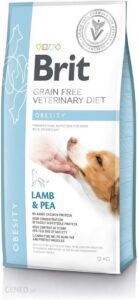 Brit Veterinary Diet Obesity Lamb&Pea 12Kg