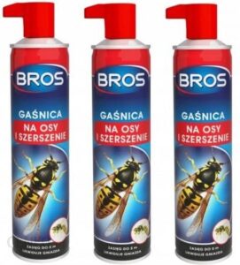 Bros Gaśnica Na Osy I Szerszenie 3X600Ml
