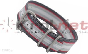 Bros Pasek 3112/Bv/18 Nylon Skórzane Wstawki 3112Bv18