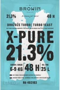 Browin Drożdże gorzelnicze Turbo X-Pure 48H 403103