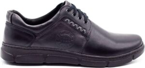 Buty męskie skórzane 506 czarne Czarny