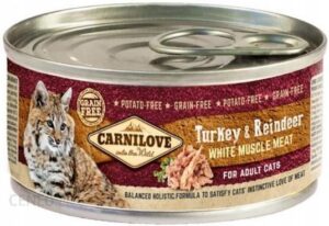 Carnilove Cat Adult Turkey Reindeer 100G