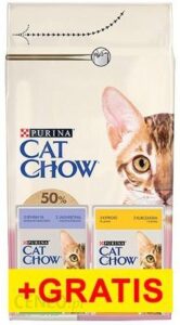 CAT CHOW KITTEN bogata w kurczaka 15kg + 2x85g