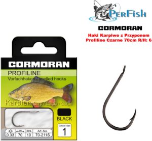 Cormoran Haki Karpiowe Z Przyponem Czarne 70Cm 70-211S025-6