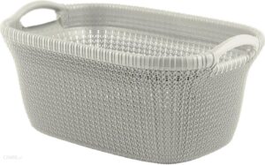 Curver Kosz Na Pranie Knit Kremowy 40 L