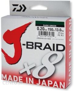 Daiwa Plecionka JBraid X8 0,13Mm 150M Dg