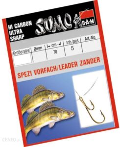 Dam Przypon Sumo Spezi Zander Ryder R1/0 0,30Mm/70Cm 5Szt (6852100)