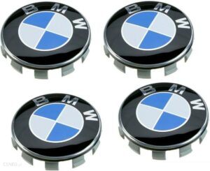 Dekiel dekielki logo znaczek Bmw 68mm x 4 sztuki