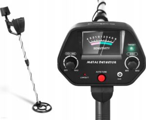 Detektor Wykrywacz Metalu Z Dyskryminacją 1X9V Led