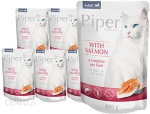 Dolina Noteci Piper Animals Łosoś 10X100G