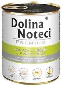Dolina Noteci Premium Bogata W Gęś Z Ziemniakami 10X800G