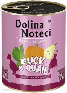 Dolina Noteci Premium Superfood Kaczka I Przepiórka 6X800G